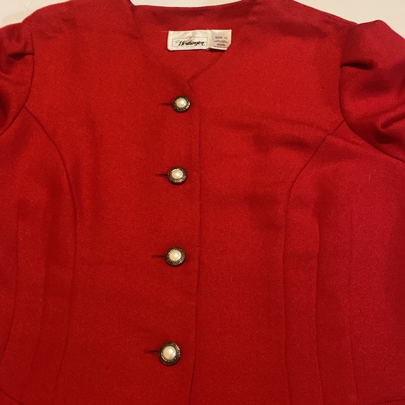 COPY - Vintage Worthington red dress EUC - Picture 2 of 8